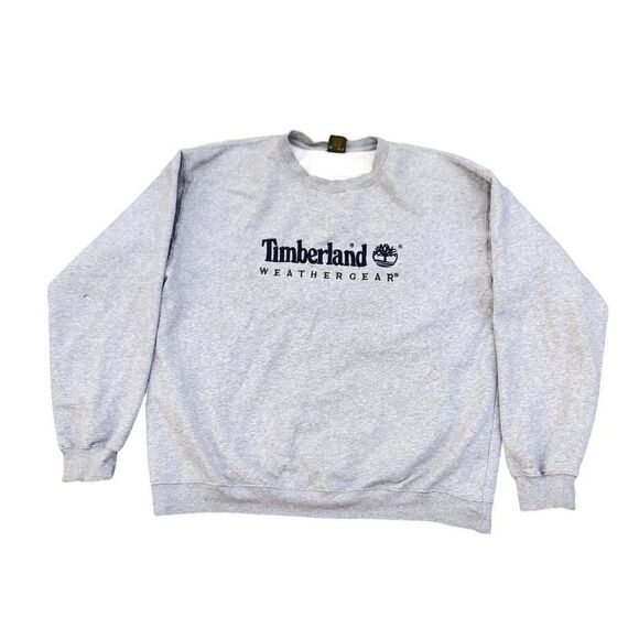 TIMBERLAND Sweater XL Gray - Picture 1 of 8
